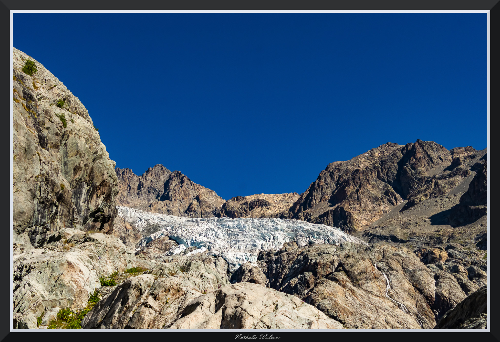 Sur le chemin vers le glacier blanc